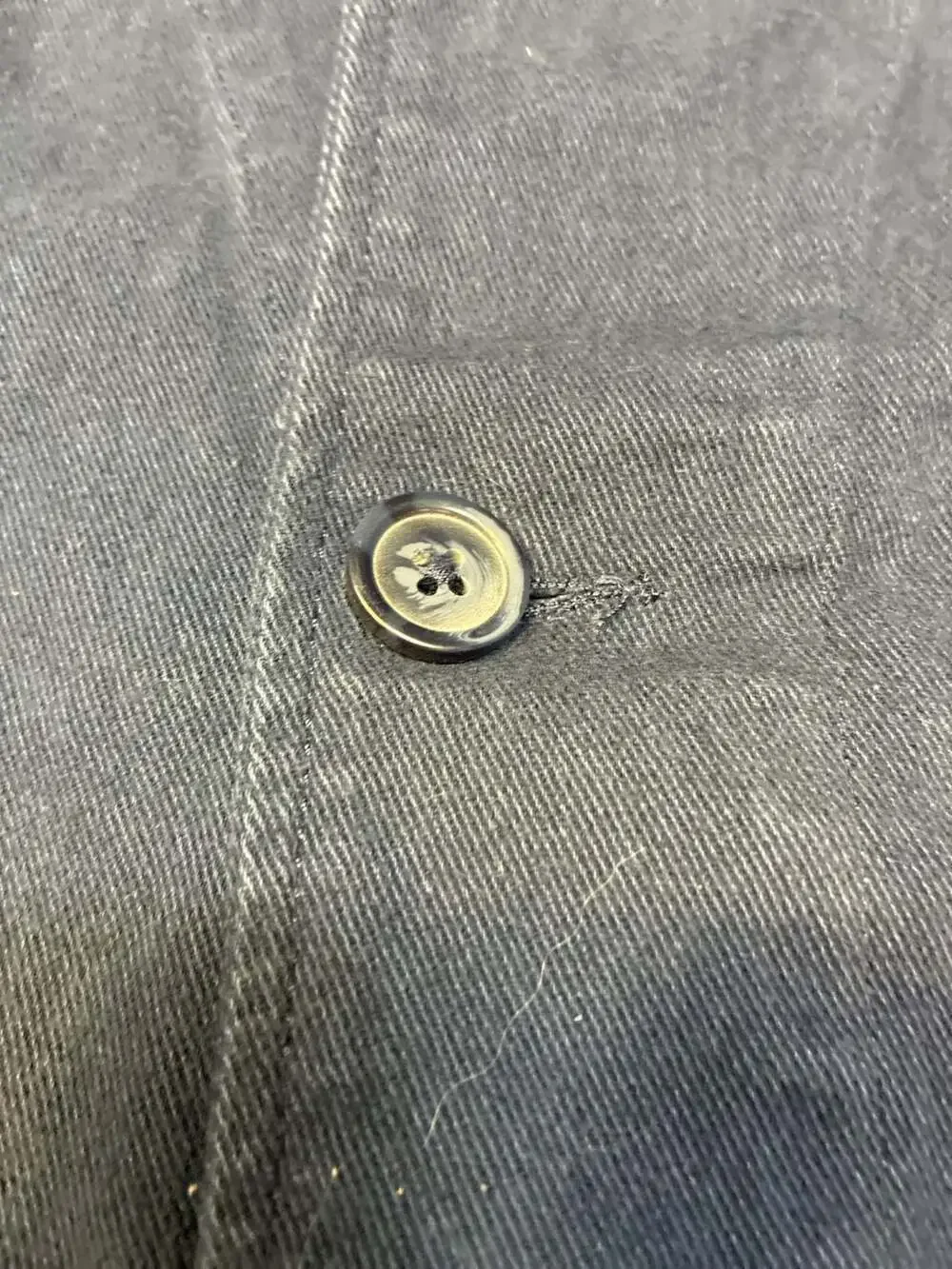 Quince Men's Canvas Chore Jacket in Navy, Size XL